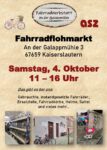 Fahrradflohmarkt an der Galappmühle